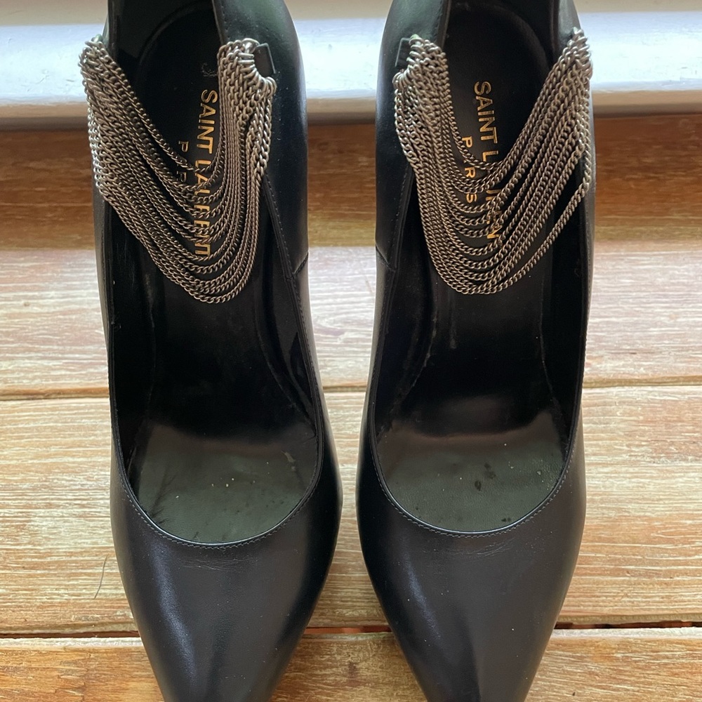 St Laurent Platform Heels